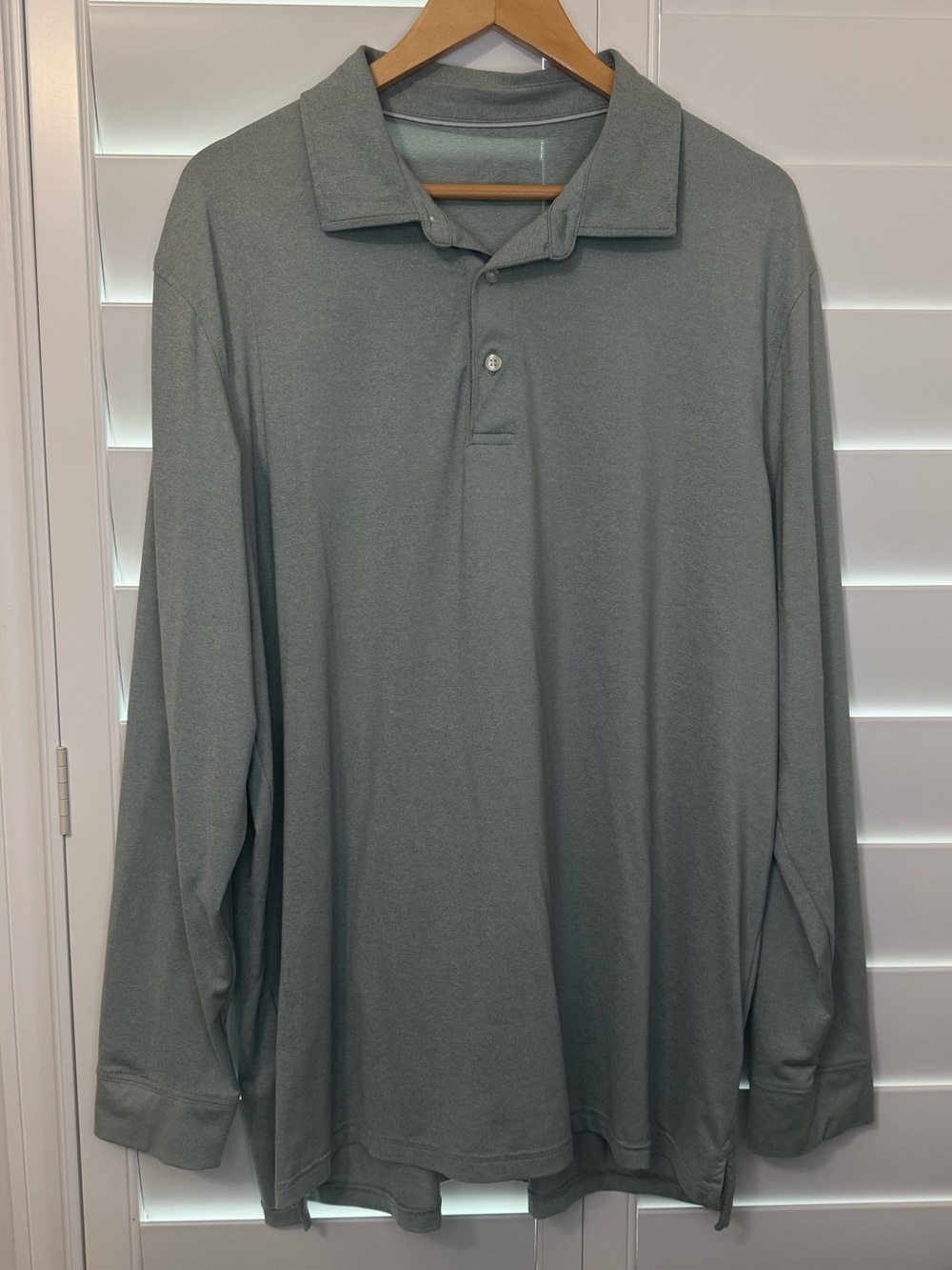 Vineyard Vines Jim Nantz Performance Long Sleeve Polo Size XL